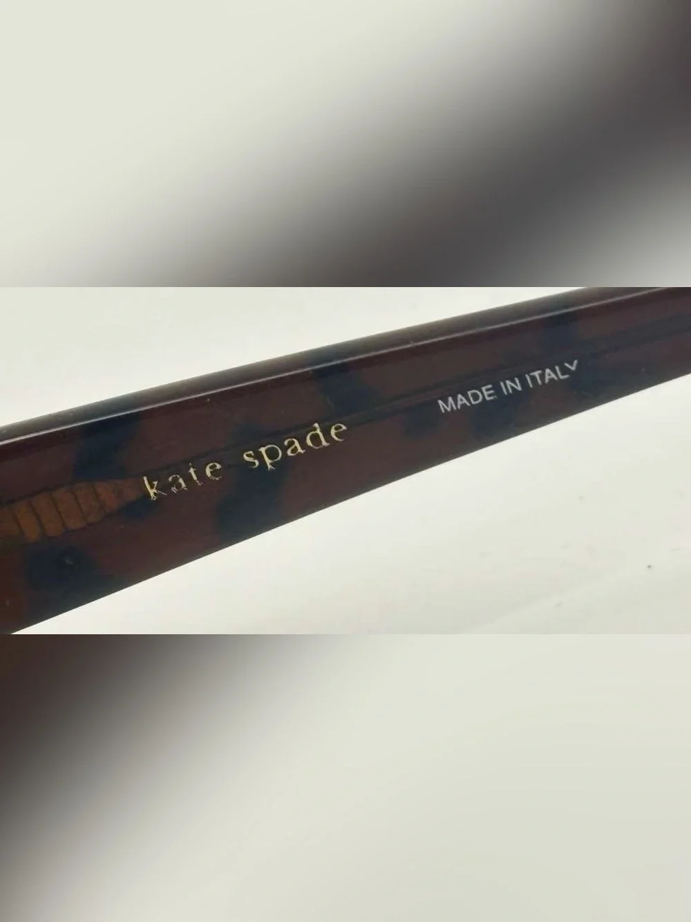 Kate Spade Dee Brown Oval Sunglasses Frames Only Italy